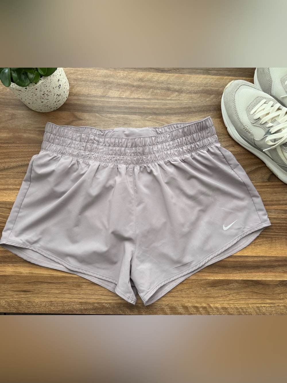 Nike DRI-FIT Women's Mauve Athletic Running Shorts